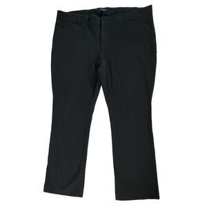 Gap Factory Women’s Black Pants Size 20R (approx‎ 40x30) Slim City Bootcut